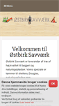 Mobile Screenshot of ostbirk-savvaerk.dk